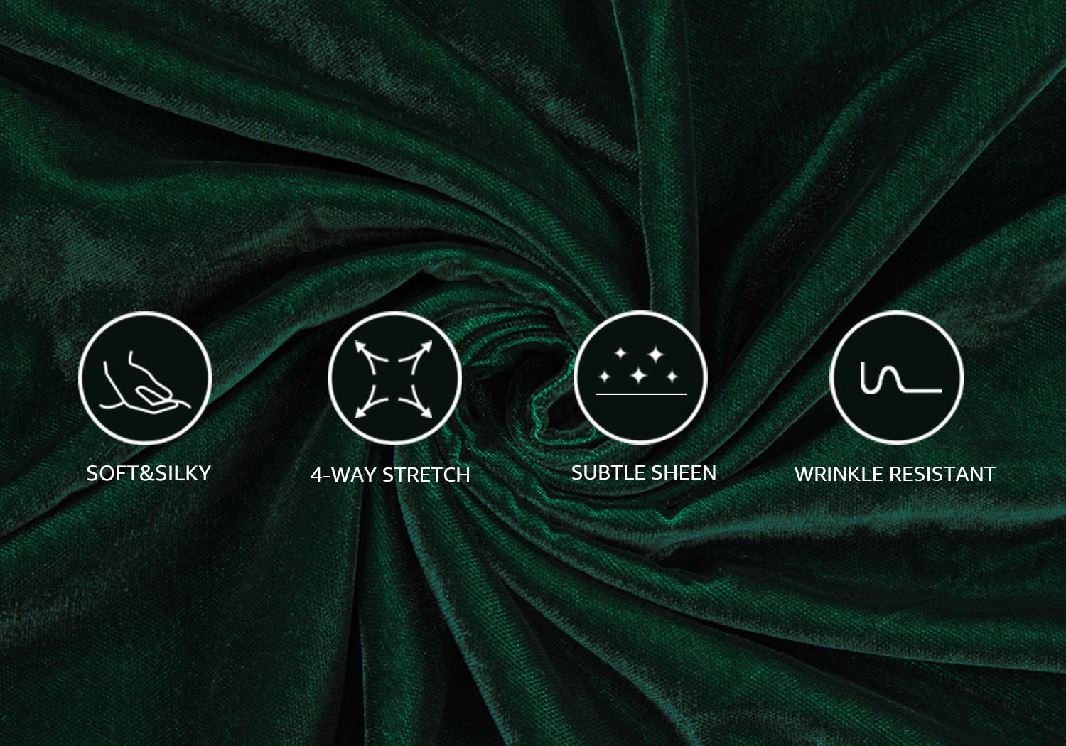 Velvet 4-Way Fabric