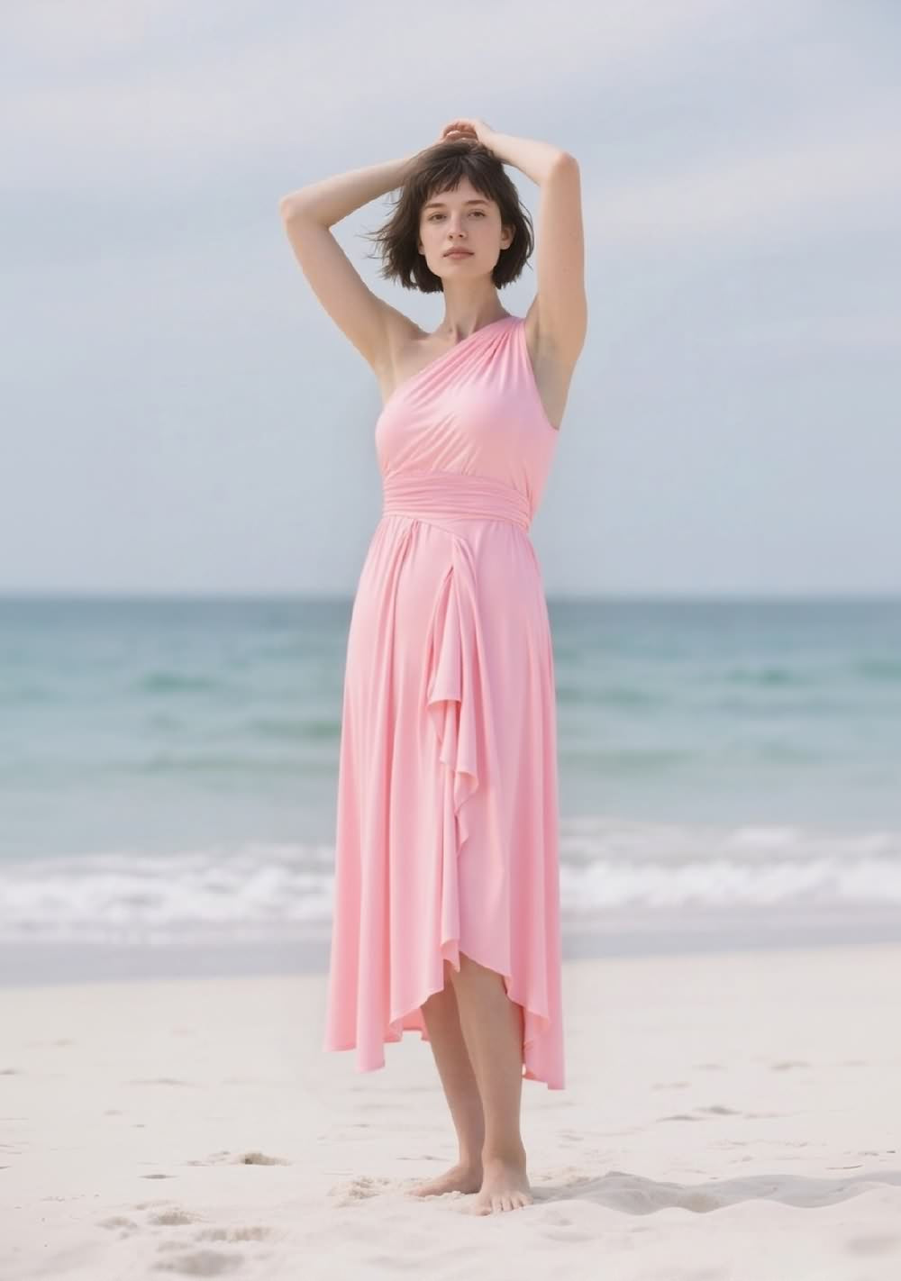 SandSea™ Blush Pink Infinity Beach Dress