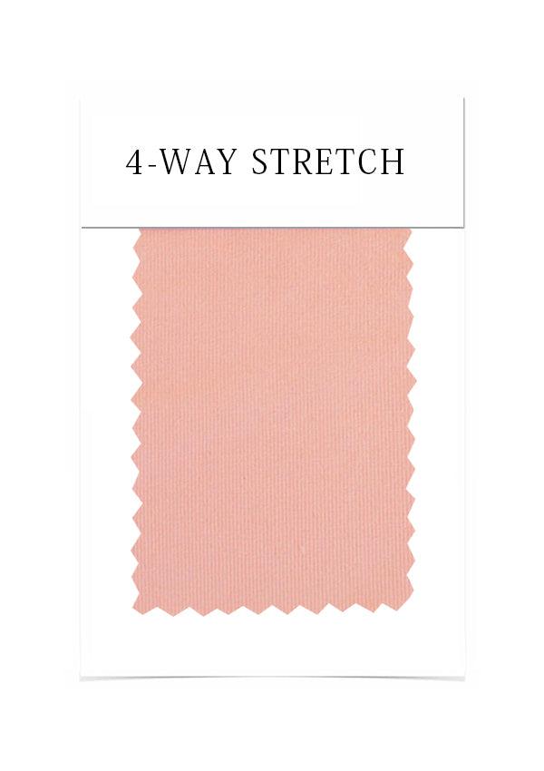 Peach Coral Fabric Sample for Infinity Dress