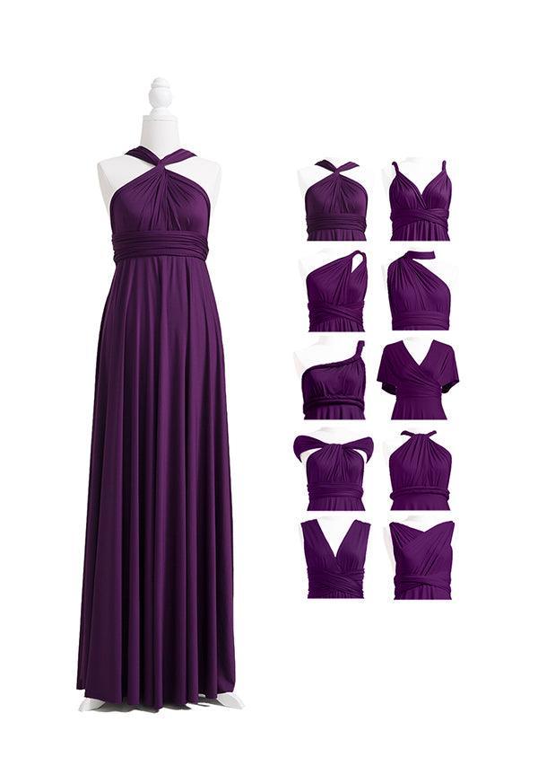 Dark Purple Multiway Infinity Dress