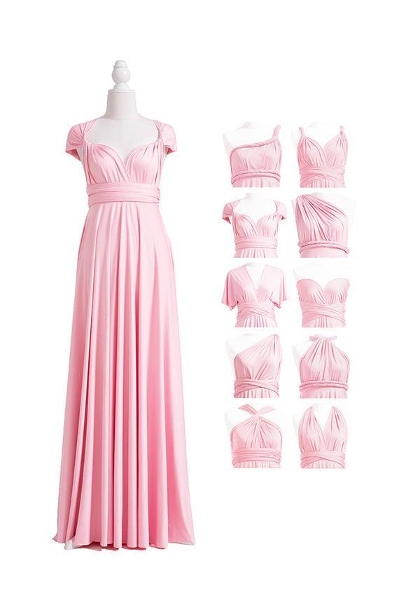 Blush Pink Multiway Infinity Dress