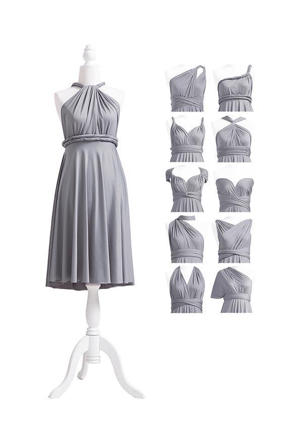 Grey Multiway Infinity Dress