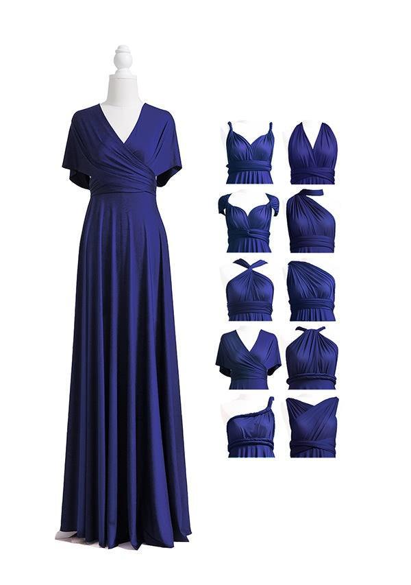 Midnight Blue Multiway Infinity Dress