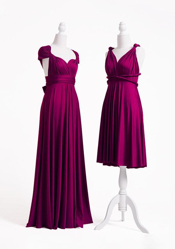 Plum Multiway Infinity Dress