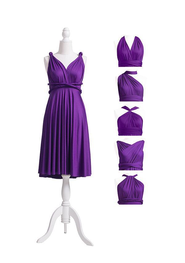 Purple Multiway Infinity Dress